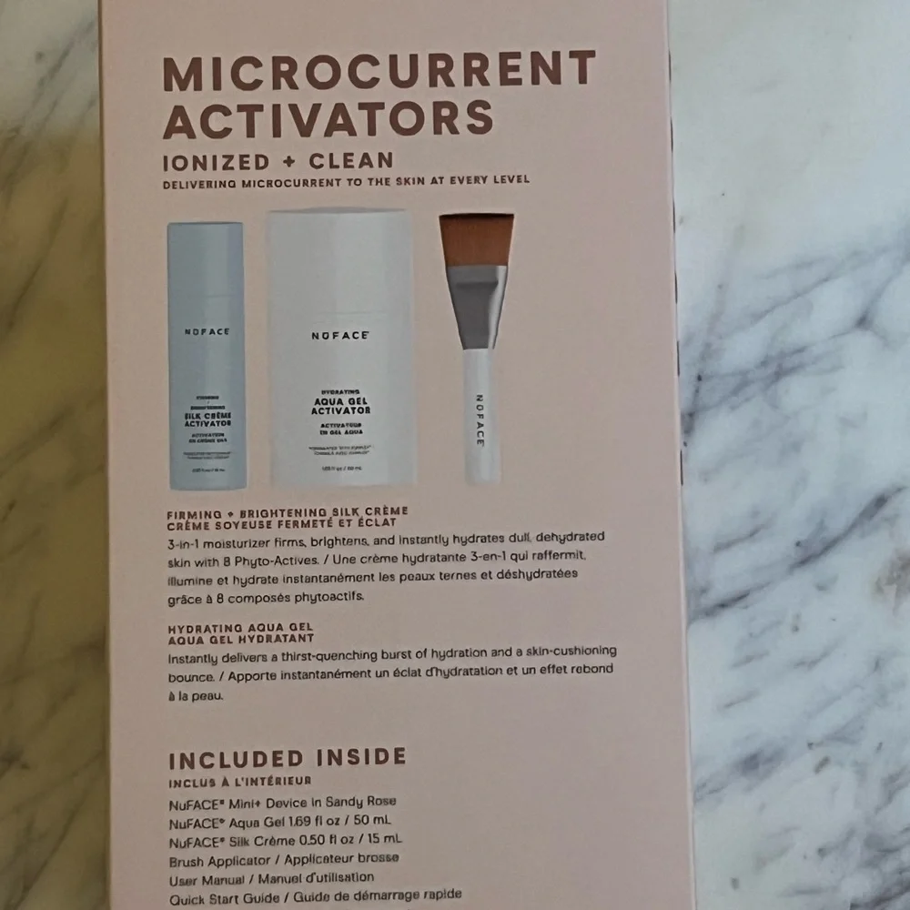 NuFACE MINI+ Microcurrent‎ Facial Device Kit